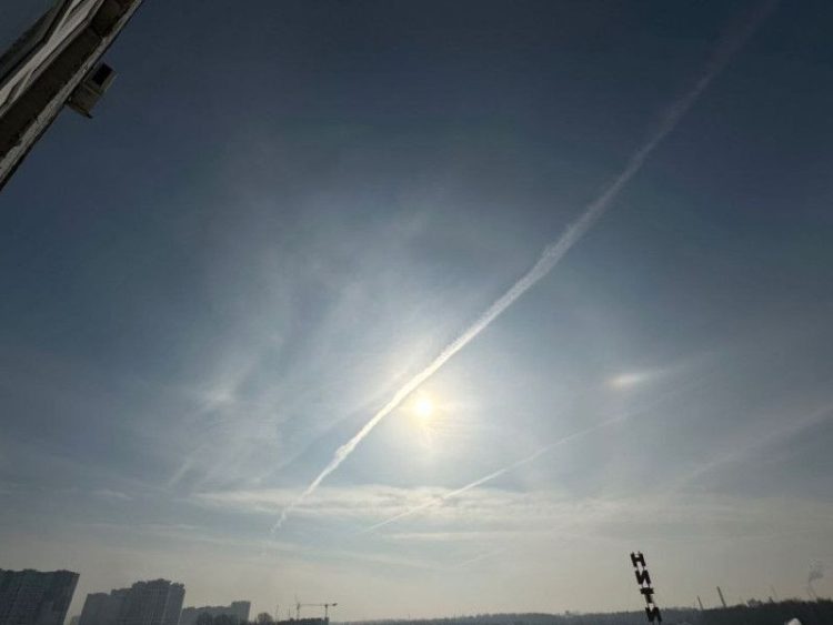 В небе над Рязанью запечатлели солнечное гало