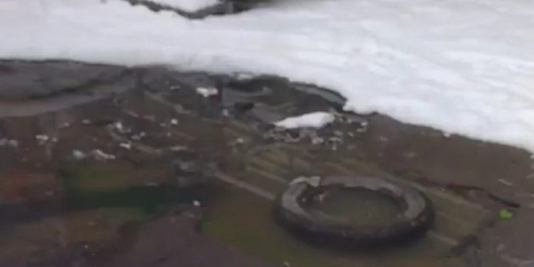 В рязанской Горроще вновь прорвало канализацию В рязанской Горроще вновь прорвало канализацию