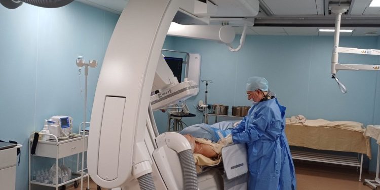 Врачи Рязанского кардиодиспансера спасли 60-летнего пациента с острым инфарктом