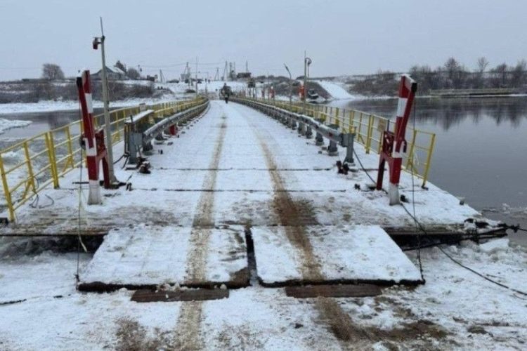 В Спасском районе 9 апреля закрыли движение по двум понтонным мостам