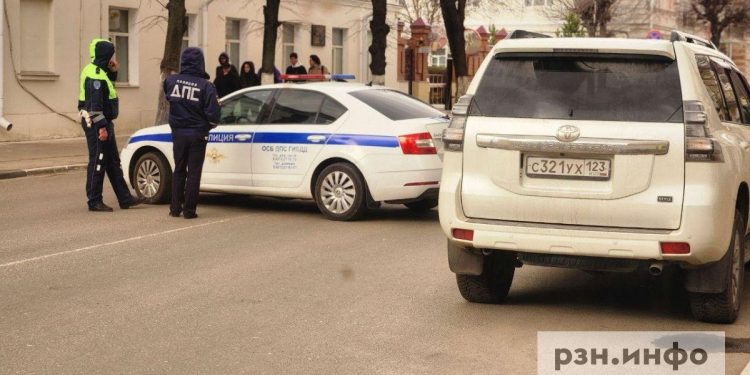 В Рязани закрыли движение по улице Полонского