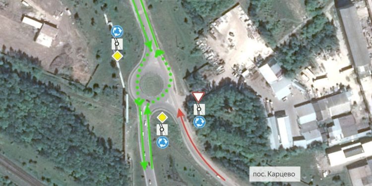 Рязанских водителей предупредили об изменении организации движения в районе платного путепровода