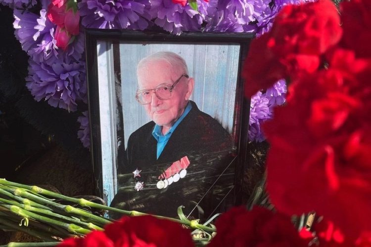 В Касимовском районе простились с 99-летним ветераном ВОВ Юрием Халдеевым