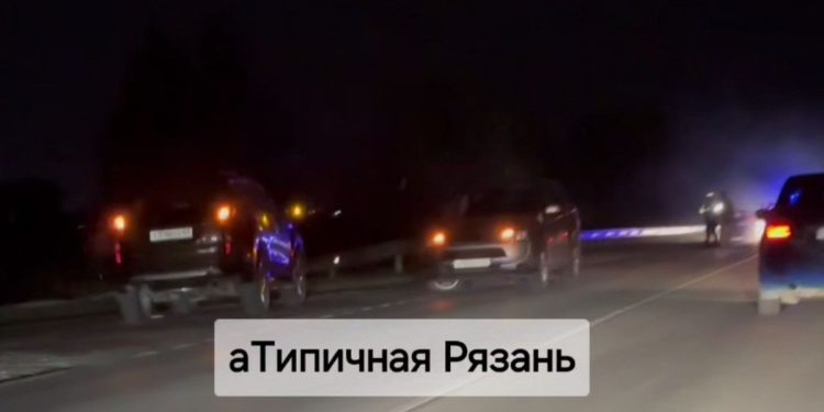 В Рязанском районе произошло массовое ДТП В Рязанском районе произошло массовое ДТП