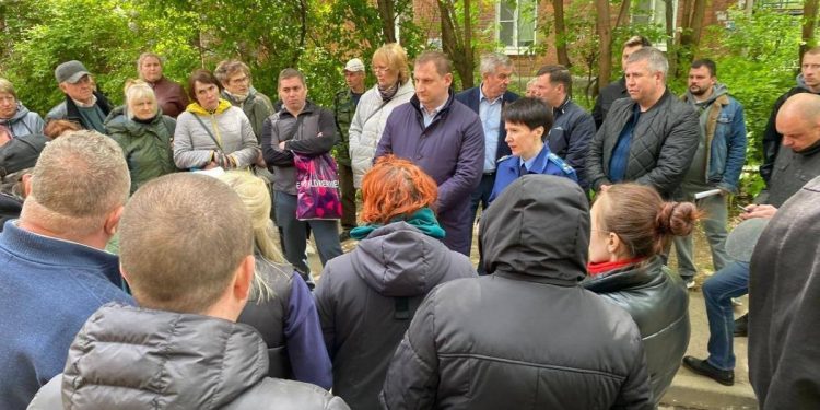 Жильцов дома, сгоревшего в рязанском Октябрьском городке, разместят в ПВР Жильцов дома, сгоревшего в рязанском Октябрьском городке, разместят в ПВР