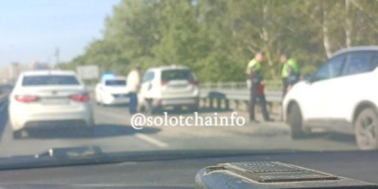 В Рязани на Солотчинском шоссе произошло ДТП