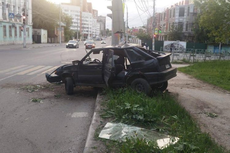 В ДТП в центре Рязани пострадал 21-летний водитель