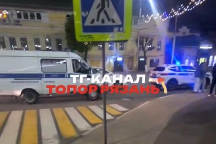 В ночь на 18 мая в центре Рязани заметили скопление полицейских машин