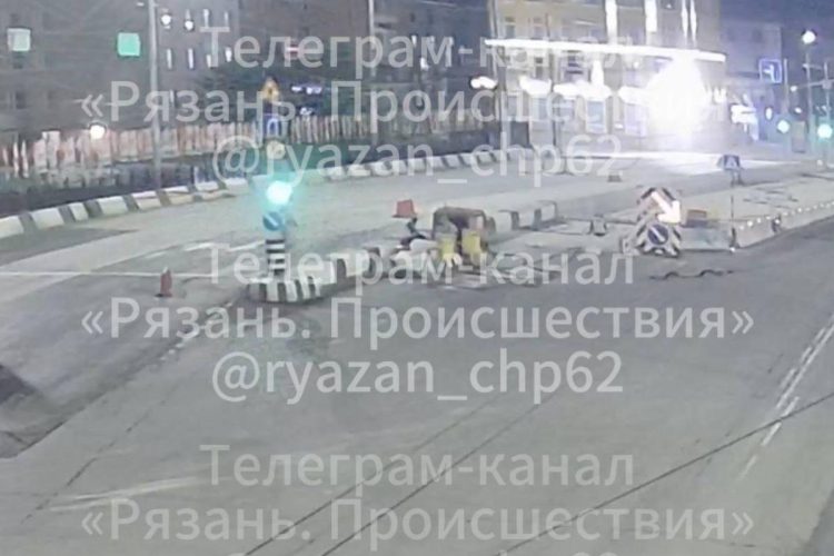 Рязанцы пожаловались на постоянные ночные дорожные работы