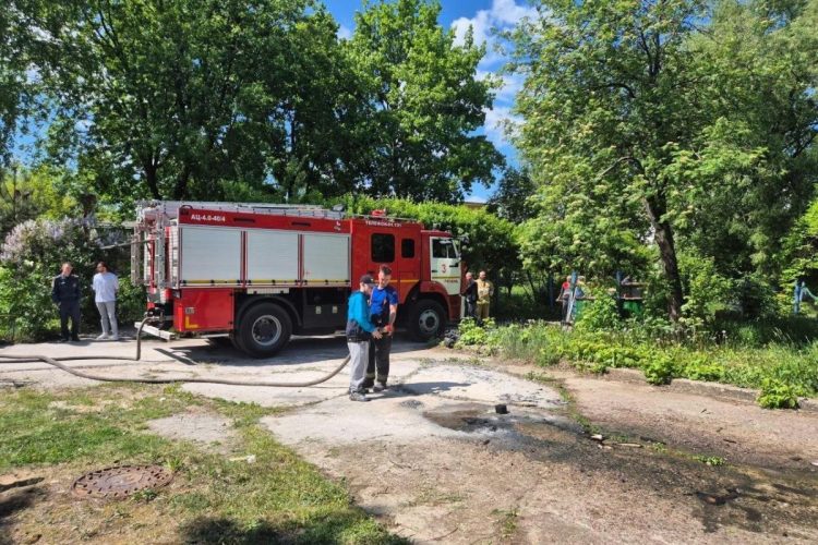 В Рязанском кардиодиспансере прошли учения по противопожарной безопасности