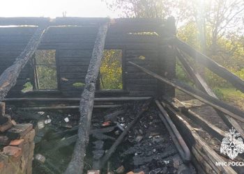 На пожаре в Сараевском районе пострадала 72-летняя пенсионерка