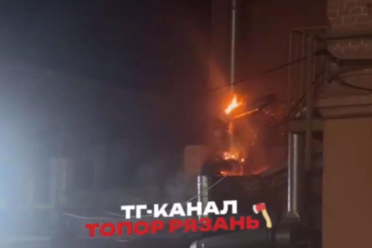 Рязанское МЧС рассказало о пожаре на улице Почтовой