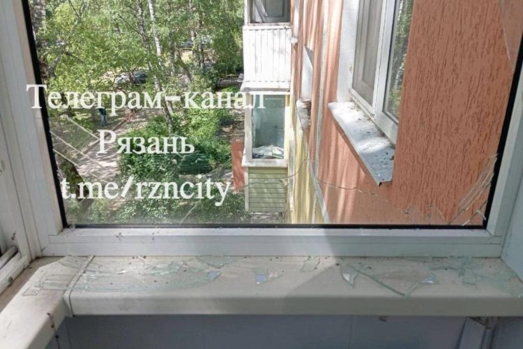 Еще две рязанских жилых домов пострадали после ночной атаки БПЛА
