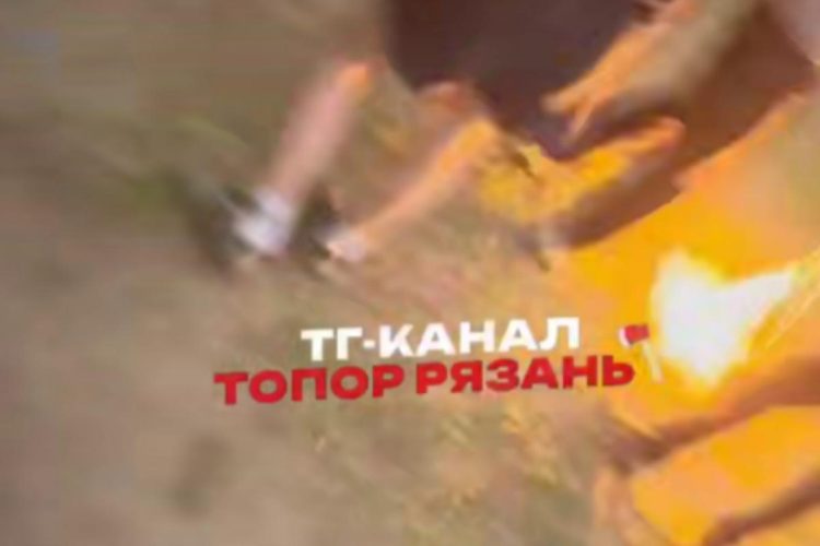 В Рязани из ракетницы пытались попасть в детей