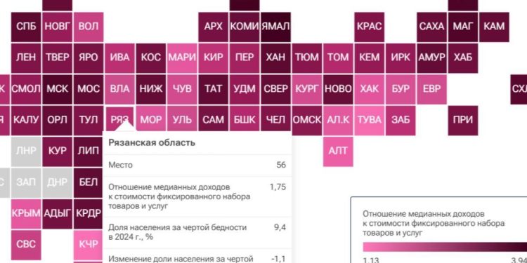 Почти 9,5% рязанцев живут за чертой бедности Почти 9,5% рязанцев живут за чертой бедности