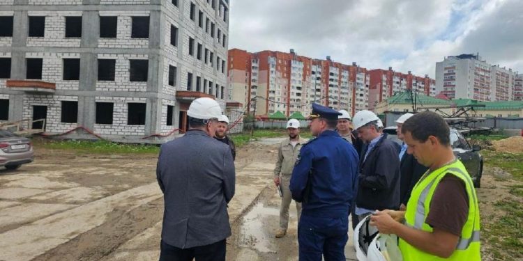 В Рязани проверили ход строительства рязанского филиала поликлиники № 11 В Рязани проверили ход строительства рязанского филиала поликлиники № 11