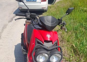 В Касимовском районе полиция задержала 32-летнего мужчину на мопеде без «прав»