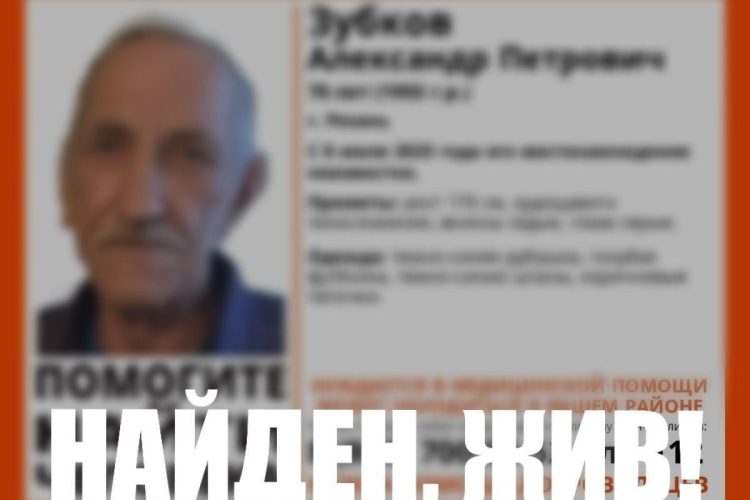 Рязанские спасатели нашли двух пропавших мужчин живыми