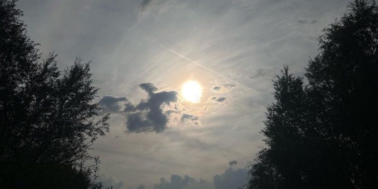 В небе над Рязанью запечатлели солнечное гало