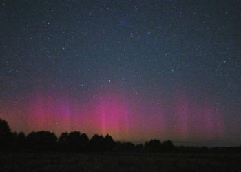 В ночь на 2 сентября в Рязанской области запечатлели северное сияние