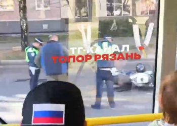 На улице Интернациональной произошло ДТП с участием мотоциклиста На улице Интернациональной произошло ДТП с участием мотоциклиста