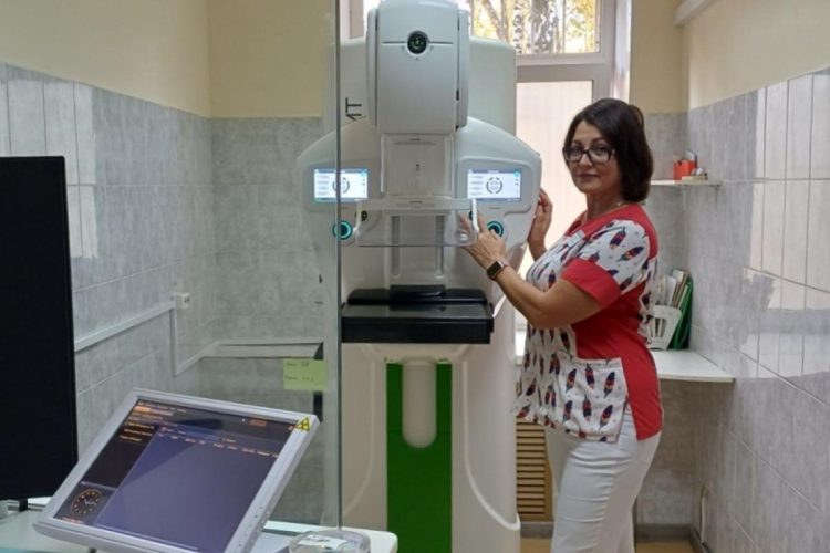 В рязанской больнице №10 установили новый маммограф