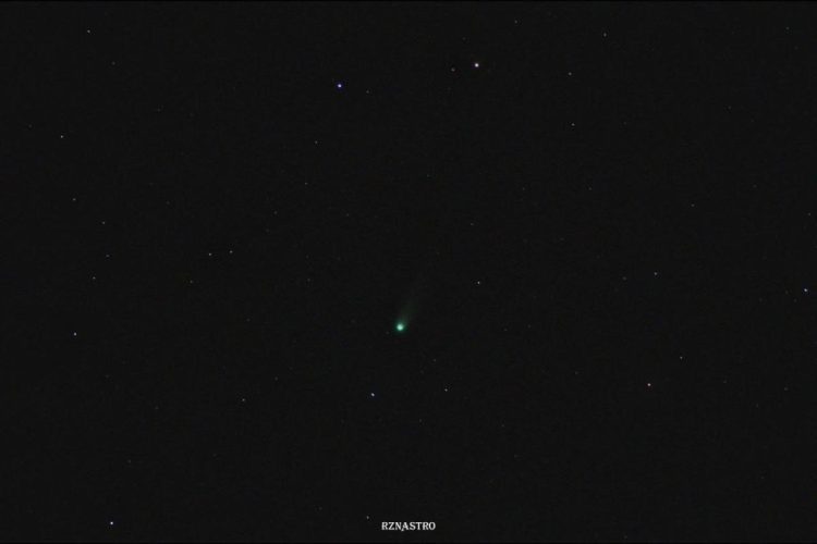 В небе над Рязанью запечатлели комету Lemmon