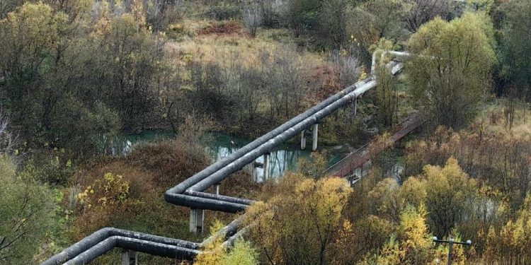 В Рязани ручей Быстрец окрасился в ярко-бирюзовый цвет В Рязани ручей Быстрец окрасился в ярко-бирюзовый цвет