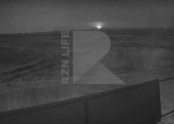 Над Рязанской областью засняли пролетевший метеорит Над Рязанской областью засняли пролетевший метеорит