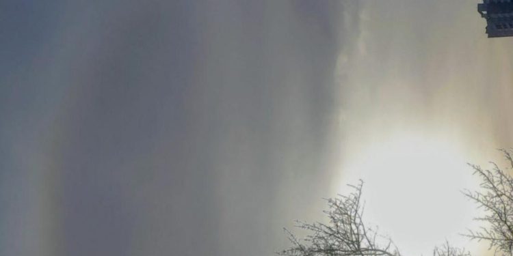 В небе над Рязанью запечатлели радужное гало