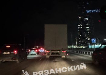 Рязанские водители сообщили об отсутствии уличного освещения на Муромском шоссе