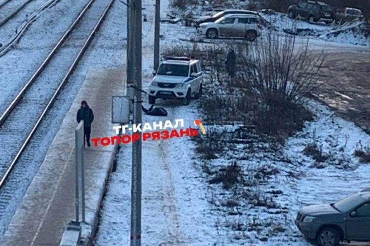 В Рязанской области на железнодорожных путях обнаружили труп