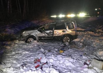 Трое детей пострадали в автоаварии в Спасском районе