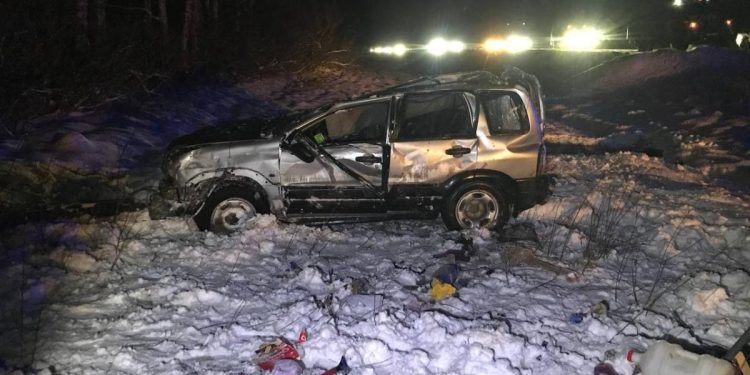 Трое детей пострадали в автоаварии в Спасском районе