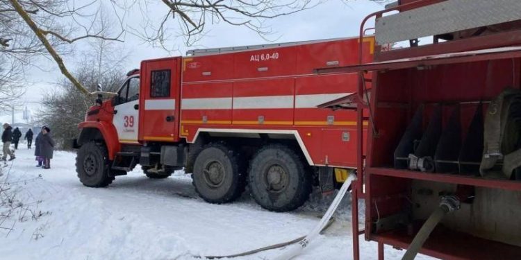 На пожаре в Рязанской области погибла женщина