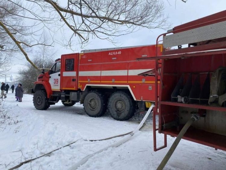 На пожаре в Рязанской области погибла женщина