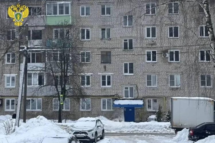Наледь рухнула в Касимове на девочку