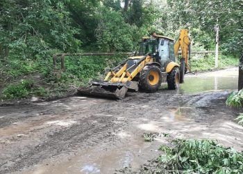 На рязанской улице Садовой началось благоустройство