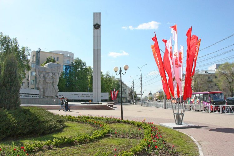 Артемов: в Рязани завершаются работы по праздничному оформлению города ко Дню Победы