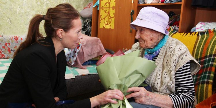 Рязанка Евдокия Илларионова отпраздновала свое 101-летие