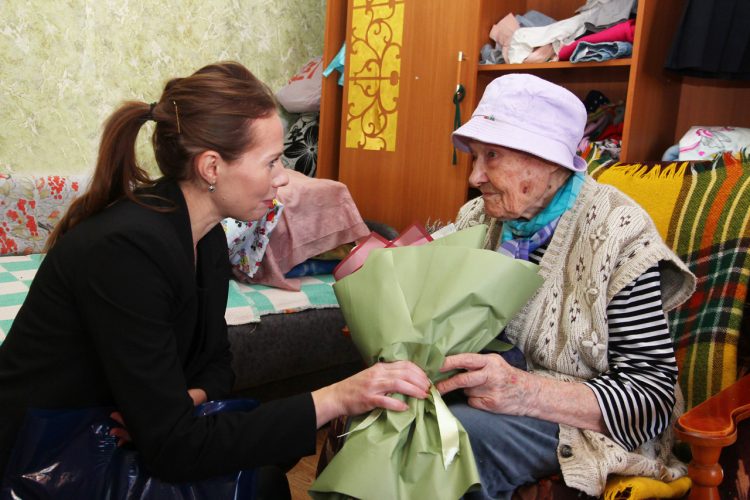 Рязанка Евдокия Илларионова отпраздновала свое 101-летие