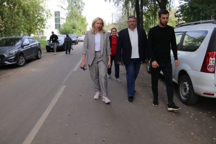 В Рязани прошла приемка отремонтированного участка дороги на улице Лизы Чайкиной