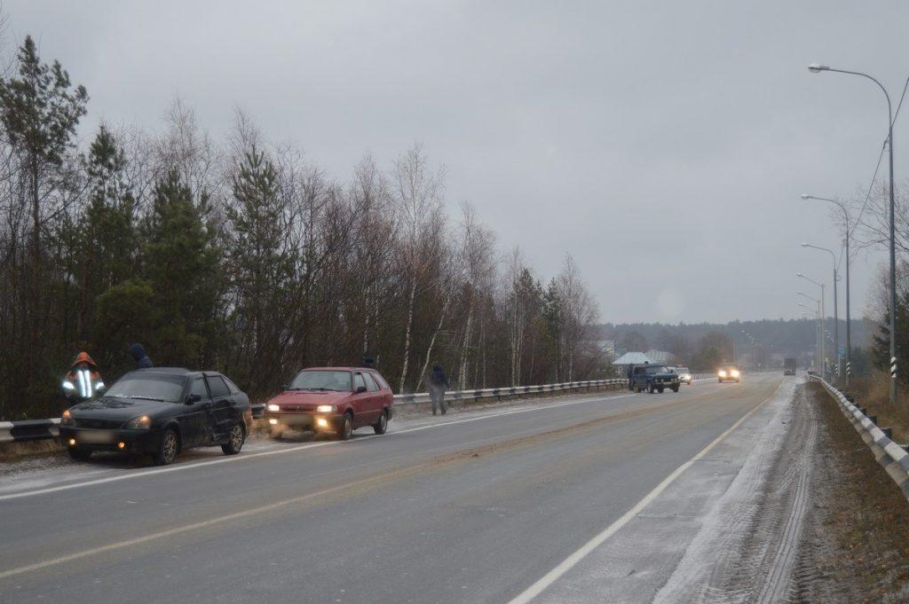 Фото: 19 ноября из-за гололеда на дорогах в Касимовском районе произошло 4 ДТП