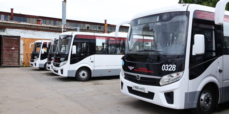 На маршруте №46 в Рязани будут курсировать 20 низкопольных автобусов среднего класса