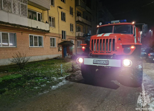 В Захаровском районе горела квартира
