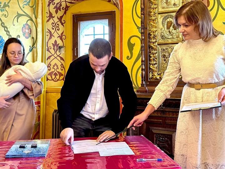 В Рязанском кремле прошла церемония регистрации новорожденных