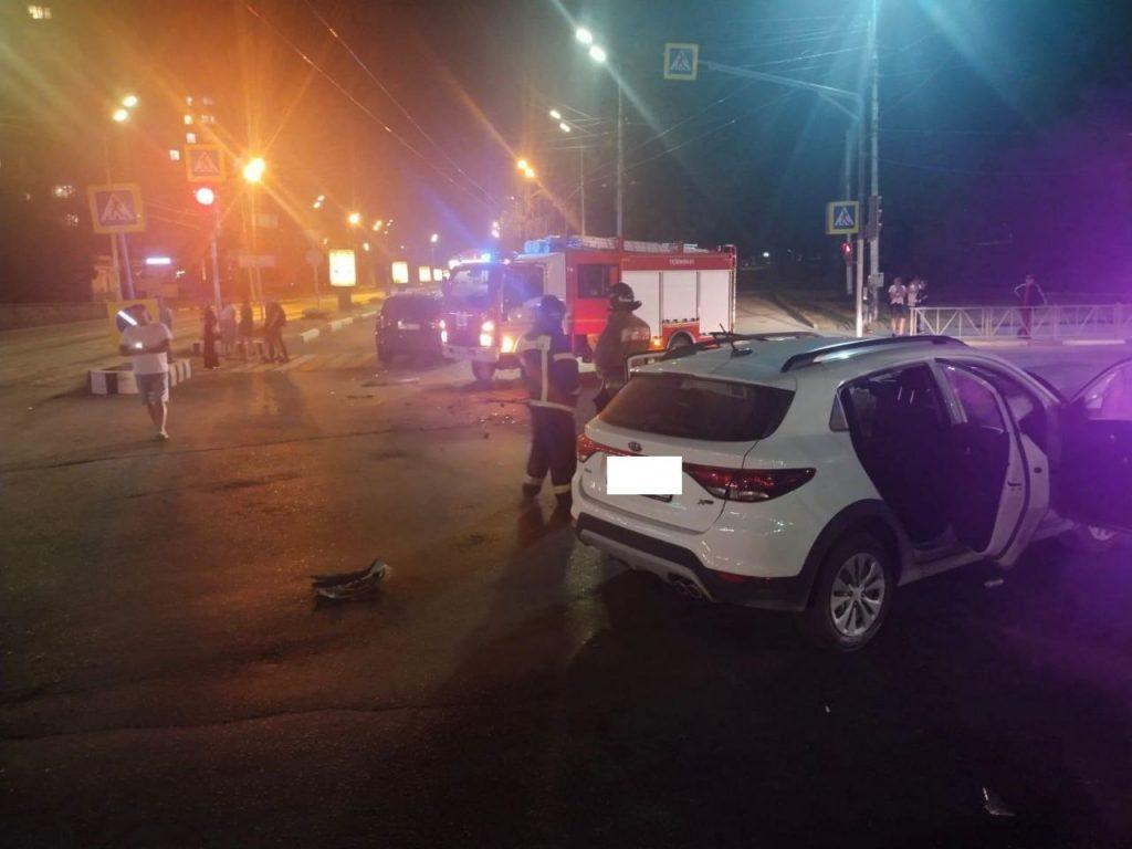 В ДТП в центре Рязани пострадали три человека