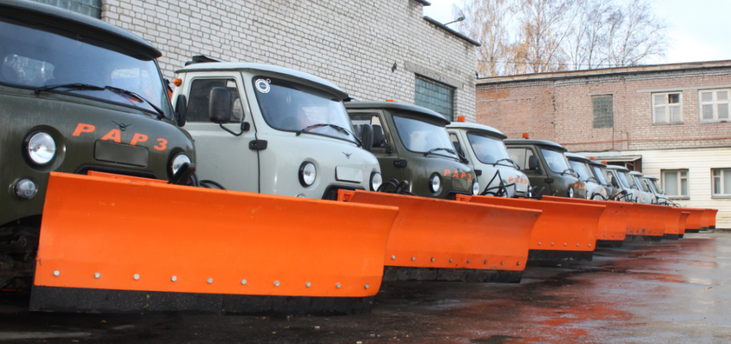 Зимой на уборку рязанских дорог выйдут 127 единиц техники ДБГ и 34 машины подрядчиков