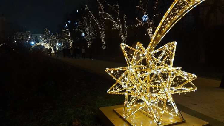 Рязанский Лыбедский бульвар украсили к Новому году