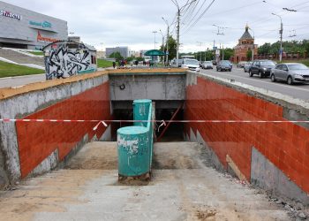 Малков поручил исправить недостатки ремонта подземного перехода у рязанского ТД «Барс»